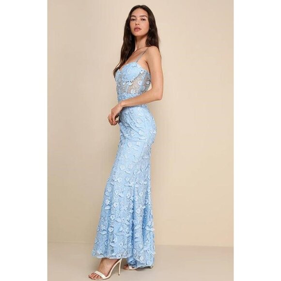 LULUS Women's Exceptionally Radiant Embroidered Floral Bustier - Picture 3 of 13